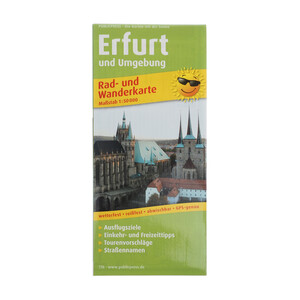 pp: Erfurt und Umgebung Rad- und Wanderkarte
