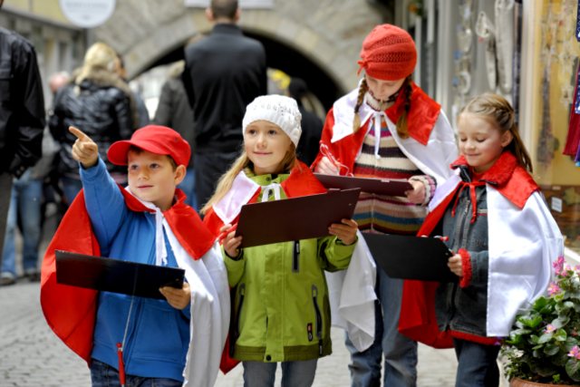 Kinderstadtführung (Foto: B. Neumann)