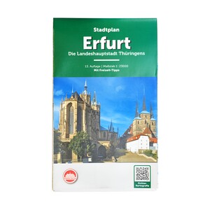 Städte Verlag - Stadtplan Erfurt