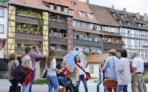 700 Jahre steinerne Krämerbrücke – Eine Zeitreise mit süßen Genüssen