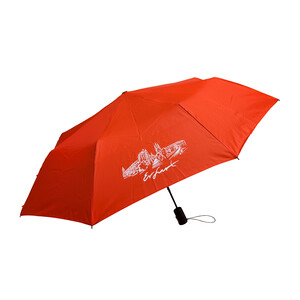 Taschenschirm Erfurt "Rot" Silhouette