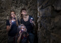 © Michael Kremer / SnapArt Funzelführung mit Taschenlampen in den Horchgängen der Zitadelle Petersberg