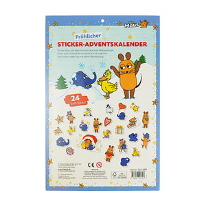 Sticker Adventskalender Die Maus