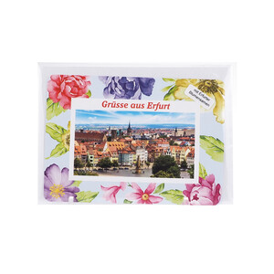 Blumensamen Postkarte Kornblume Vorderseite