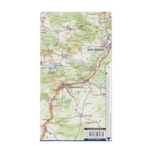 Fahrradkarte Erfurt Mittelthüringen