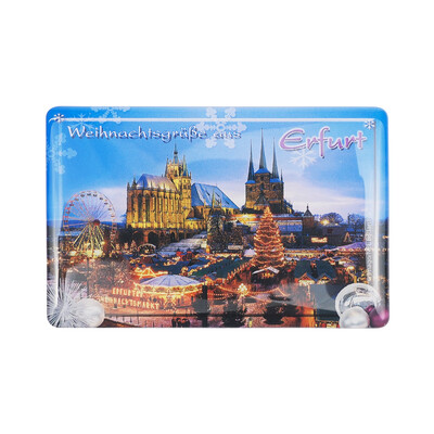 Magnet Weihnachtsgrüße aus Erfurt