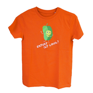 T-Shirt Puffbohne Erfurt ist cool orange