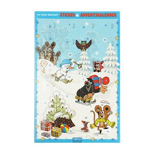 Sticker Adventskalender Der kleine Maulwurf
