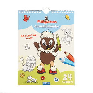 Pittiplatsch Ausmalkalender