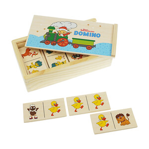 Sandmännchen Holz Domino