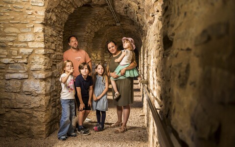 Geheimnisvolle Wege über und durch die barocke Stadtfestung