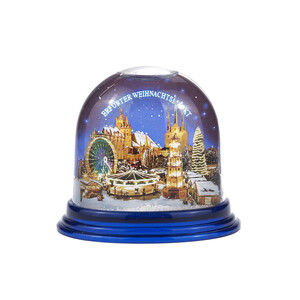 Schneekugel Erfurter Weihnachtsmarkt Vorderansicht