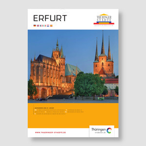 Erfurt-Imagefolder des Thüringer Städtevereins