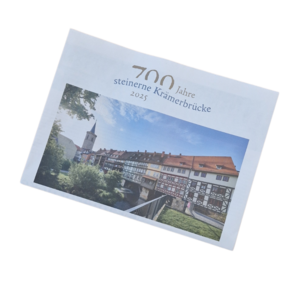 Zeitung 700 Jahre steinerne Krämerbrücke