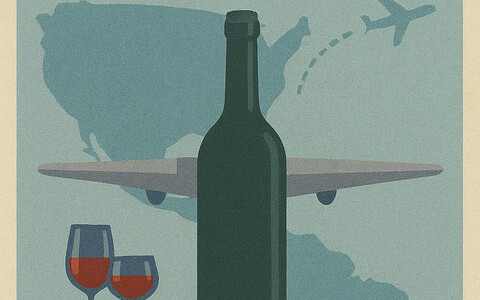 Weinflug nach Amerika – Weinverkostung am Flughafen Erfurt-Weimar