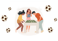 Fußballfieber in der Bibliothek