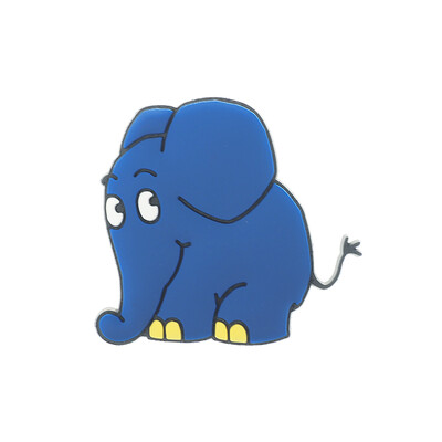 Elefant stehend 3D Magnet