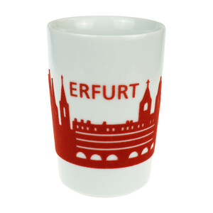 Becher mit Erfurt-Skyline