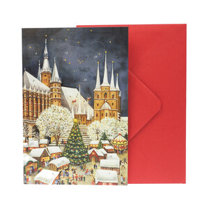 Klappkarte Adventskalender Dom
