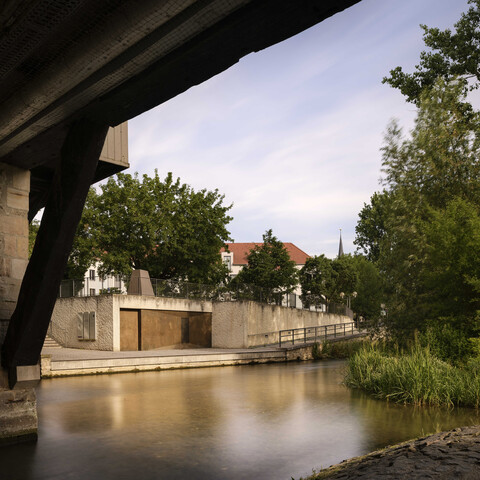 Die Mikwe am Fluss "Gera"