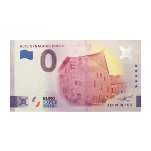 0-Euro-Schein Alte Synagoge