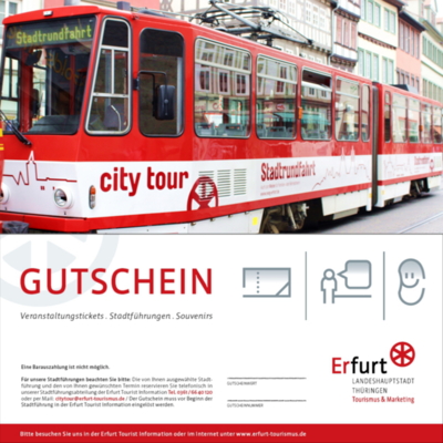 Gutschein Erfurt-Tour