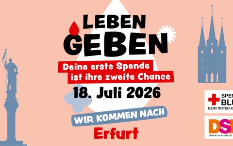 LEBEN GEBEN – Deine erste Spende ist ihre zweite Chance