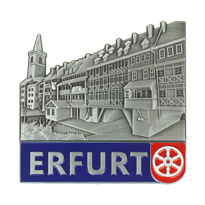 Magnet Krämerbrücke Metall Silhouette