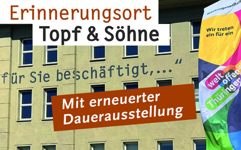 Dauerausstellung „Techniker der ´Endlösung´“ 