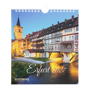 Erfurt Ansichtskarten Kalender 2027