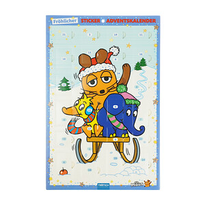 Sticker Adventskalender Die Maus