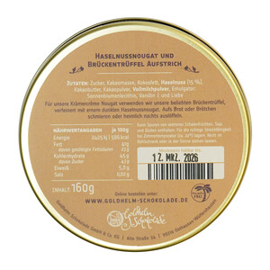 Goldhelm Krämercréme Rückseite